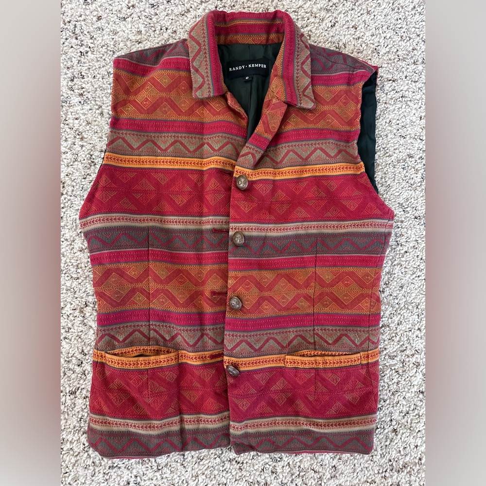 Vintage Multicolor Vest